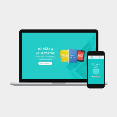 design de landing page